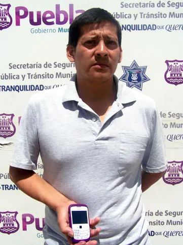 Ante robo de teléfono, Policía Municipal aseguró al presunto responsable