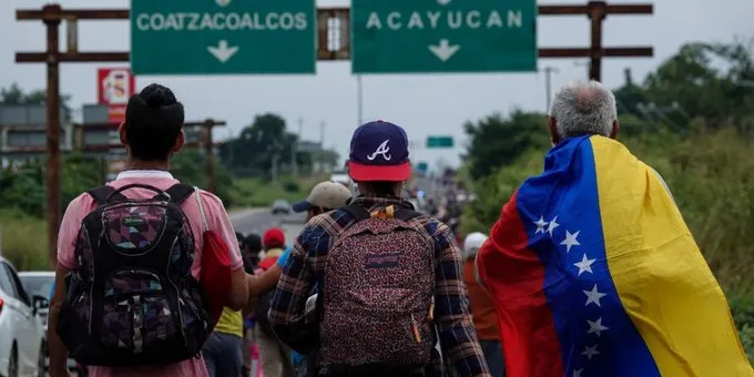 Migrantes venezolanos