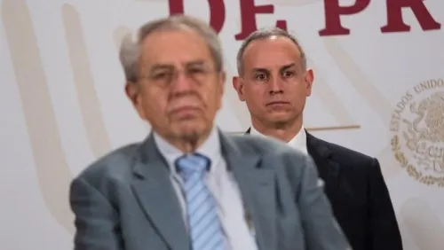 Gobernadores del PAN acusan “plantón” de Jorge Alcocer y López-Gatell