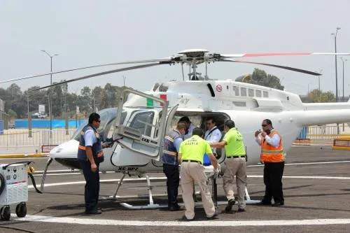 Tony Gali fortalece uso de vehículos aéreos para emergencias