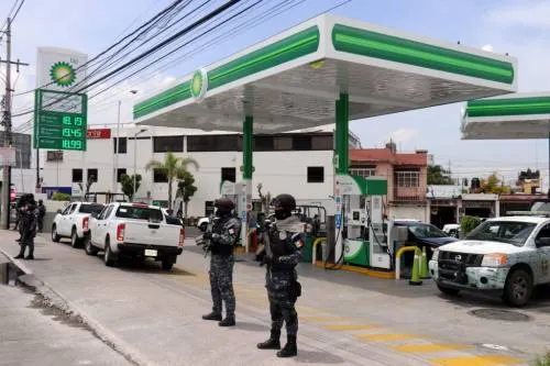 Profeco inmovilizó cinco mangueras de diésel en la estación BP Americano