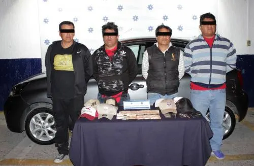 Desarticulan a banda dedicada al robo a cuentahabiente