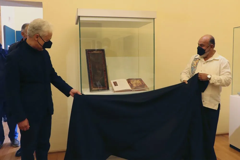 Exhibe Cultura la pintura “Santiago Matamoros (Hernán Cortés)”