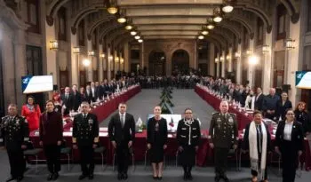 Juntos vamos a reducir la extorsión: Claudia Sheinbaum en la 52 Sesión Ordinaria del Consejo Nacional de Seguridad Pública