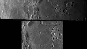 NASA publica imágenes del terminador de Caronte, la mayor luna de Plutón