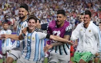 Con golazos en el alargue, Argentina deja fuera a Suiza y avanza a semifinales