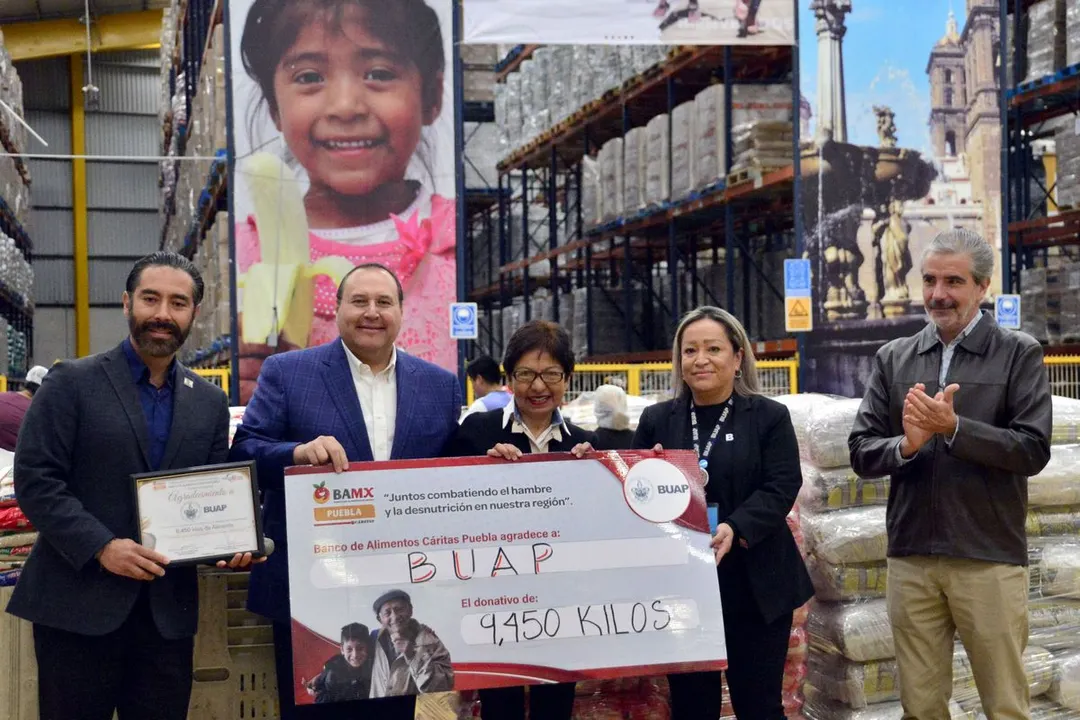 Buap Banco De Alimentos Caritas Puebla