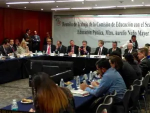 Aurelio Nuño comparece ante senadores por modelo educativo
