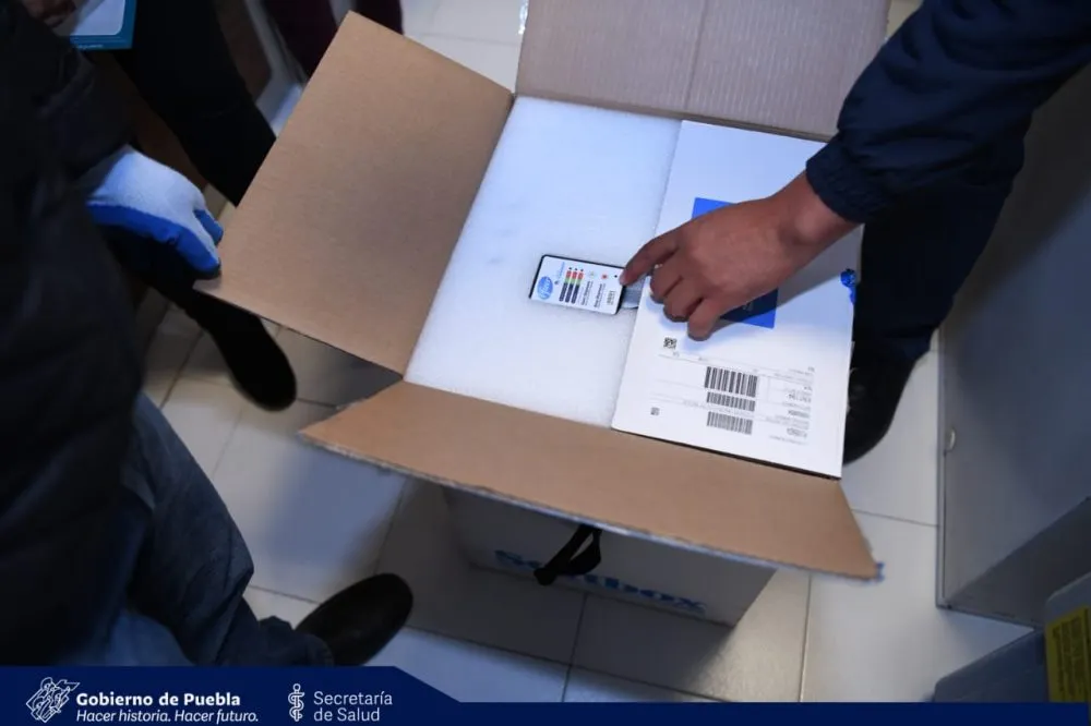 Llega a Puebla la segunda dosis de la vacuna Pfizer para personal médico