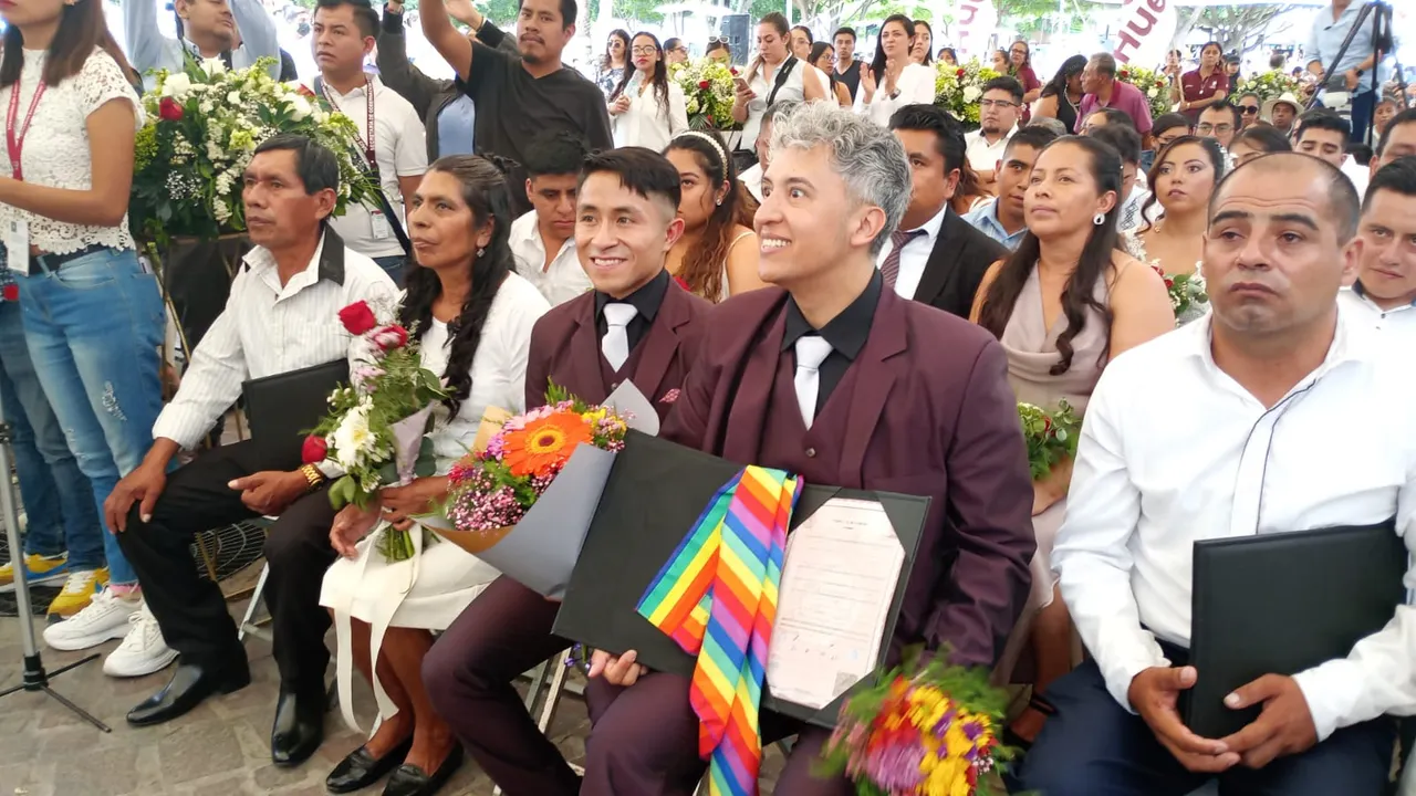 Boda igualitaria en Tehuacán