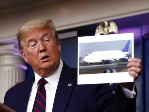 Avión ruso con ayuda humanitaria por coronavirus llega a Nueva York