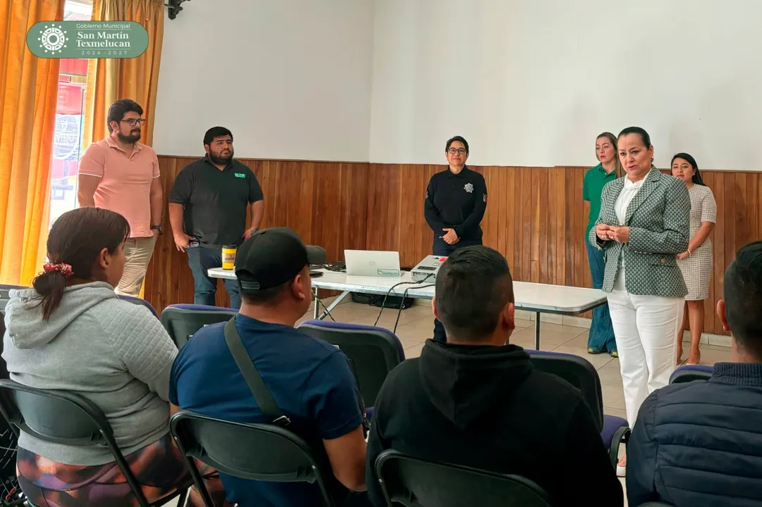 Policías de Texmelucan reciben capacitación de prevención delictiva por parte de la Escuela Libre de Derecho de Puebla