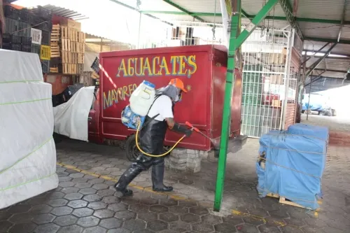 OOSL continúa Limpieza Preventiva en mercados y colonias populares