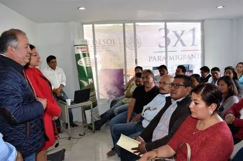 Ofrecen capacitación sobre el Programa 3X1 para Migrantes