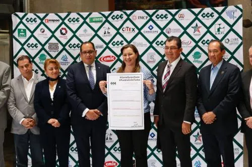 Firman agenda de trabajo Martha Erika Alonso y el Consejo Coordinador Empresarial