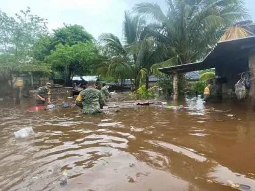Emiten alerta azul en Yucatán por paso de Tormenta Tropical ‘Cristóba”