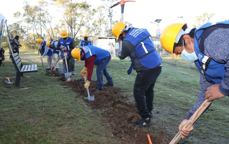 Rehabilitación del parque de Amalucan