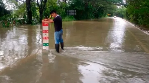 Pronostican lluvias muy fuertes para seis estados en las próximas horas
