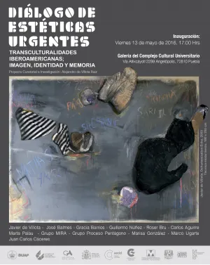 Inaugurarán exposición “Diálogo de estéticas urgentes” en la Galería de Arte del CCU BUAP