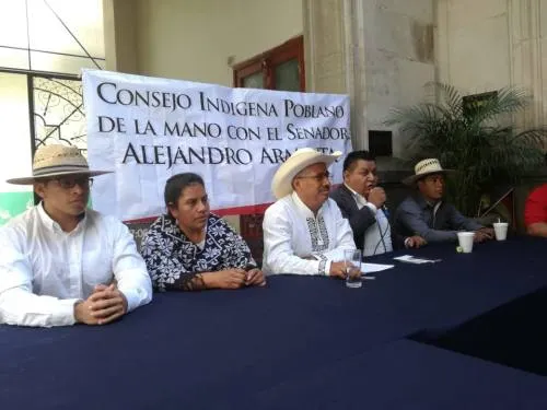 Consejo Indígena Poblano se pronuncia a favor de Armenta para la candidatura a la Gubernatura