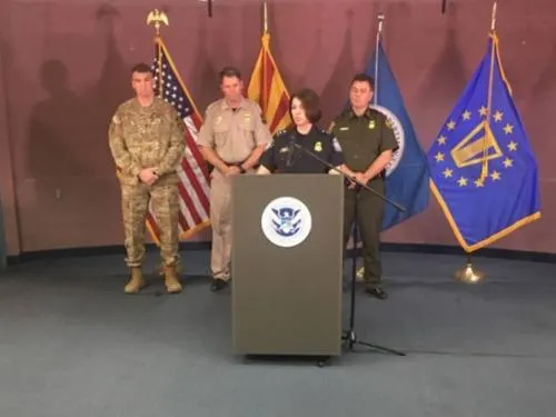 Mil 500 soldados refuerzan la seguridad entre Sonora y Arizona