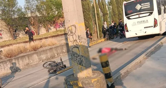 Ciclista atropellado en La Ciénega