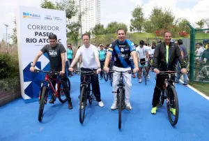 Inauguran Moreno Valle y Luis Banck modernización del paseo Río Atoyac