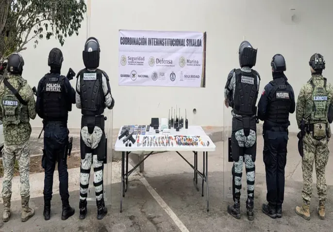 Como parte de la Estrategia Nacional de Seguridad, se desmantelan redes delictivas en diversas entidades federativas