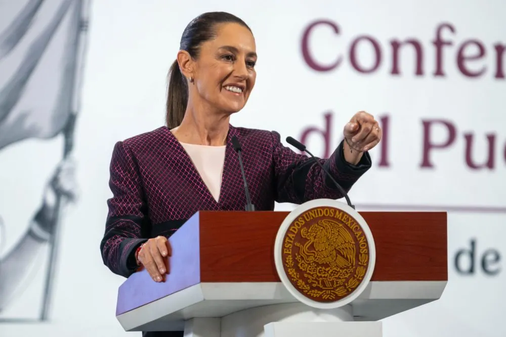 Mantiene Claudia Sheinbaum 77 % de aprobación ciudadana