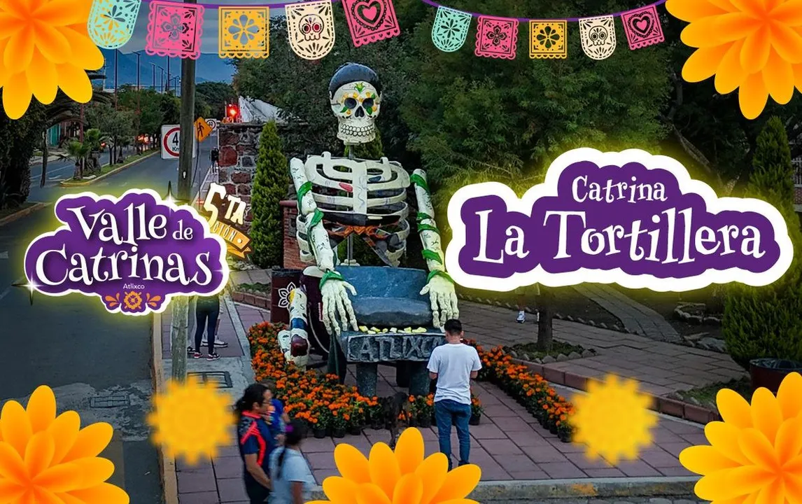 Atlixco Valle De Catrinas Catrina Tortillera