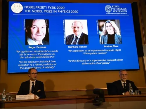 Conceden el Nobel de Física a 3 expertos de los agujeros negros
