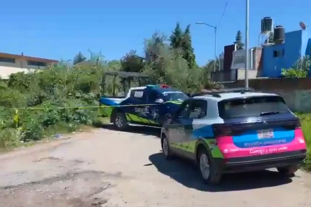 Cadáver de un hombre en San Jerónimo Caleras