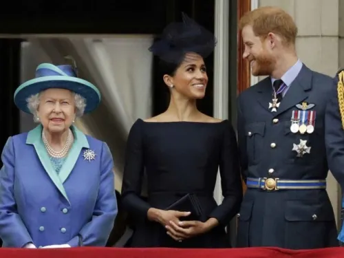 Príncipe Enrique y Meghan renunciarán a sus títulos nobiliarios