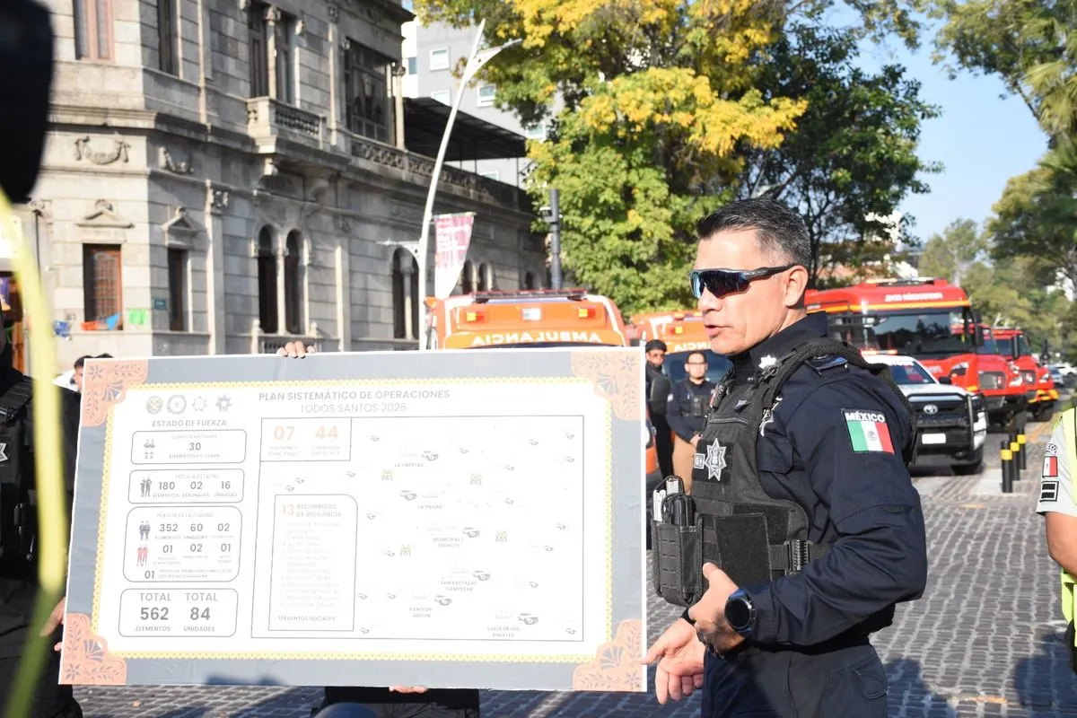 Félix Pallares Miranda, secretario de Seguridad Ciudadana del Ayuntamiento de Puebla. Foto: Especial