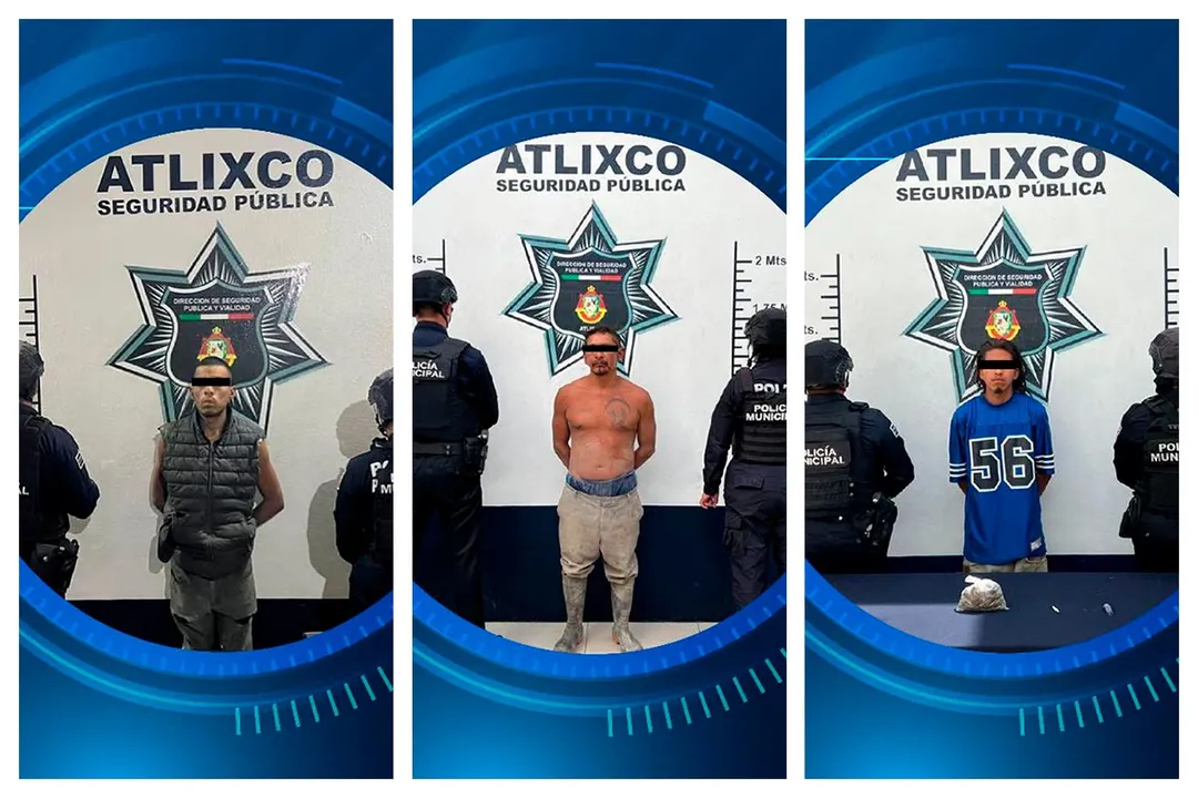 Atlixco Detenidos Centro Huixaxtla Ahuehuete