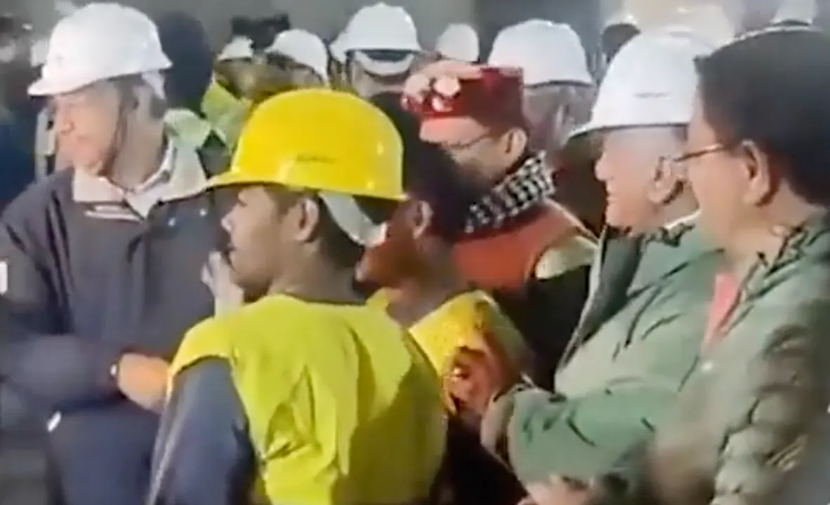 Rescate de 41 trabajadores de un túnel en la India