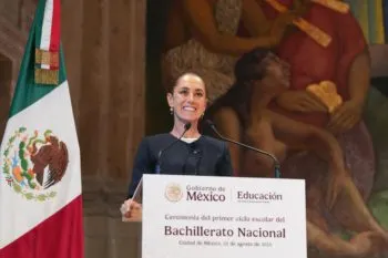 El Bachillerato Nacional es nuevo, revolucionario y garantiza el derecho a la educación: Claudia Sheinbaum