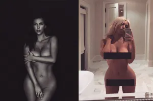 Kim Kardashian continúa con sus polémicos desnudos en las redes solciales