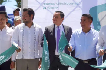 Gobierno de Texmelucan inicia rehabilitación de 1.4 km de red de drenaje sanitario en carretera de San Juan Tuxco