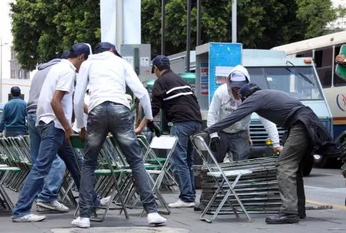 No se permitirá renta y apartado de sillas para el Desfile 5 de Mayo