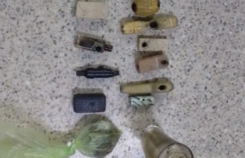 Objetos encontrados al interior de Penales en Puebla