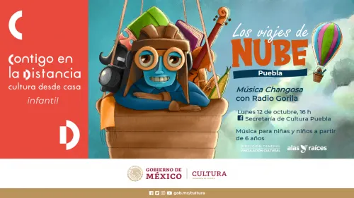 Participa Secretaría de Cultura en intercambio cultural “Los viajes de nube”
