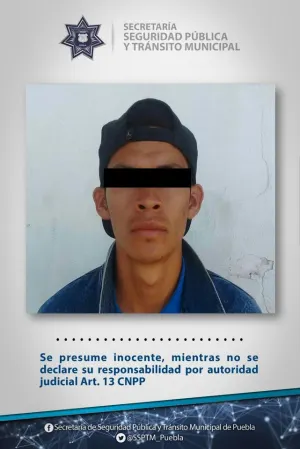 Asaltante detenido en la México 68