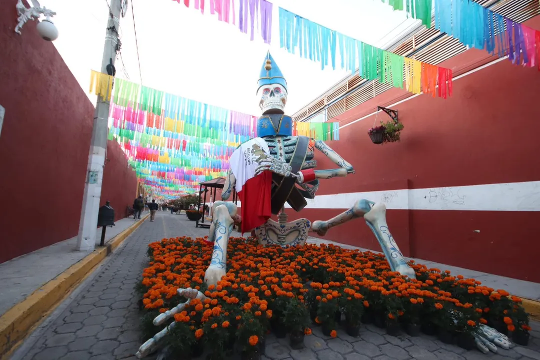 Valle de Catrinas en Atlixco