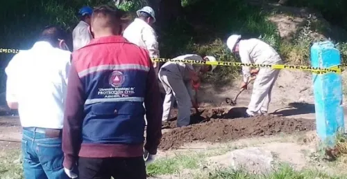 Tras detectar toma clandestina de gas LP en Amozoc, autoridades reparan ducto
