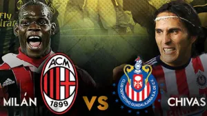 Milan caprichoso golea a Chivas en amistoso