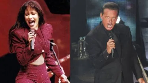 Imagen inédita de Luis Miguel con Selena