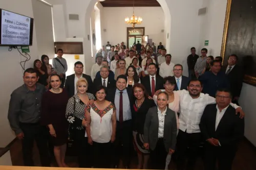 Congreso del Estado firma convenio de colaboración con la Universidad Intercultural