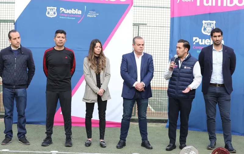 Presentación torneo de pádel