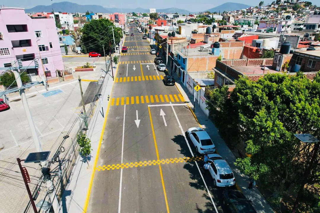Rehabilitan avenida Xalpatlaco en Atlixco con inversión de más de 12 millones de pesos